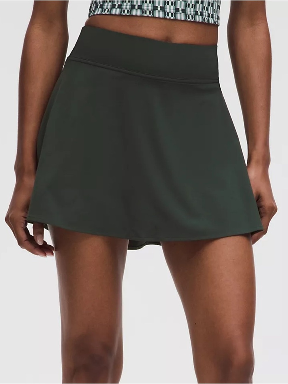 lululemon | Rainforest Green Lightweight High-Rise Tennis Skirt